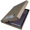 Exacompta 5950E paquete de 50 carpetas de cristal de PVC liso 180µ A4