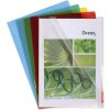 Exacompta 100 carpetas lisas PVC sólido 130µ DIN A4 surtidas