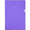 Exacompta 661205E 100 carpetas PVC 130µ DIN A4 violeta