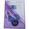 Exacompta 661205E 100 carpetas PVC 130µ DIN A4 violeta