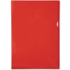 Carpeta Exacompta 130µ DIN A4 roja 100 unidades PVC liso
