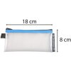 Exacompta 34110E Bolsa EVA con cremallera 8x18cm colores surtidos