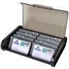 Exacompta tarjetero Topline negro para 400 tarjetas de visita con separadores