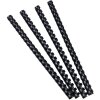 Exacompta Caja 100 Espiral 12 mm PVC para Encuadernación DIN A4 Negro