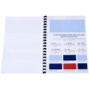 Exacompta Caja 100 Espiral 12 mm PVC para Encuadernación DIN A4 Negro