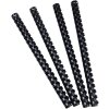 Exacompta caja 100 espirales 16 mm PVC para encuadernación DIN A4 Negro