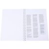 Exacompta espirales 12 mm PVC 25 piezas DIN A4 blanco para hasta 90 hojas