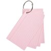 Exacompta 50 Flashcards con anilla DIN A7