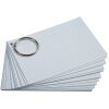Exacompta 50 Flashcards con anilla DIN A7