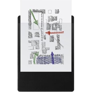 Exacompta Portapapeles con Funda - Formato 23x32cm para A4 - Negro