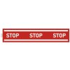 Cinta adhesiva de señalización de stop 100 cm roja