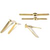Exacompta Caja de 40 Clips para Bolsas de Muestras 24mm - Oro