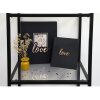 Libro de visitas Love 21x19 cm negro
