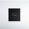 Libro de visitas Love 21x19 cm negro