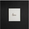 Exacompta Libro de Visitas Love 21x19 cm blanco 140 páginas blancas