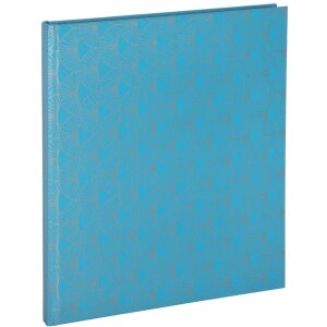 Libro de visitas Arty azul 21x19 cm