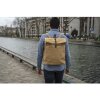 Mochila Exacompta 32x44x12 cm Papel Piel Look Eterneco Marrón