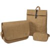 Exacompta bolsa de papel en cuero look 39x27x13cm Eterneco motivos geométricos