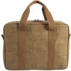 Exacompta bolso 39x29x15cm papel cuero look Eterneco marrón motivos geométricos