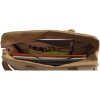 Exacompta bolso 39x29x15cm papel cuero look Eterneco marrón motivos geométricos