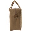 Exacompta bolso 39x29x15cm papel cuero look Eterneco marrón motivos geométricos