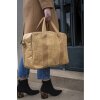Exacompta bolso 39x29x15cm papel cuero look Eterneco marrón motivos geométricos