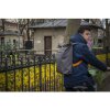 Exacompta mochila impermeable Exactive Young 33x49x14cm gris tormenta