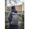 Exacompta mochila impermeable Exactive Young 33x49x14cm gris tormenta