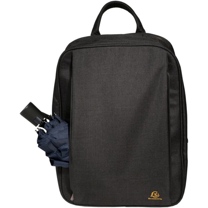 Mochila Exacompta 29,5x39,5x15 cm Exactive Smart Negra