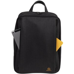 Mochila Exacompta 29,5x39,5x15 cm Exactive Smart Negra