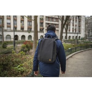 Mochila Exacompta 29,5x39,5x15 cm Exactive Smart Negra