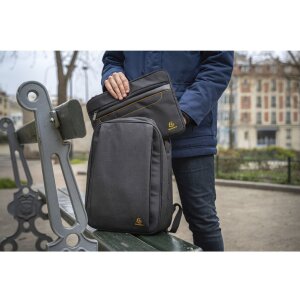 Mochila Exacompta 29,5x39,5x15 cm Exactive Smart Negra