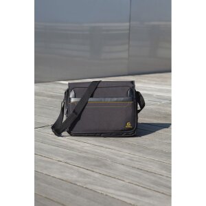 Bandolera Exacompta Exactive para portátiles de hasta 14 pulgadas negro 38x30,5x10 cm