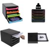 Exacompta 310720D Cajonera Big Box 4 cajones Iderama Morado