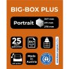 Exacompta 3097282D Cajonera Big Box Plus 5 cajones turquesa brillo