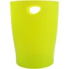 Exacompta Papelera Ecobin 15 litros Chromaline 26,3x33,5 cm Verde Anís