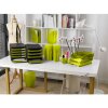 Exacompta Papelera Ecobin 15 litros Chromaline 26,3x33,5 cm Verde Anís