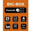 Exacompta Cajonera Big Box Plus Office Negro-Harlequín