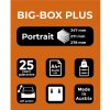 Exacompta cajonera Big Box Plus 5 cajones Negro/Harlequín