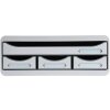 Exacompta 319740D TOOLBOX módulo de almacenamiento 4 cajones gris claro