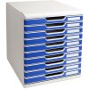 Exacompta Modulo A4 10 cajones Azul Oficina