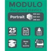 Exacompta Modulo A4 10 cajones Azul Oficina