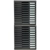Exacompta cajonera MODULO DIN A4 negro 10 cajones cerrados