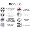 Exacompta cajonera MODULO A4 Negro/Harlequín 10 cajones cerrados