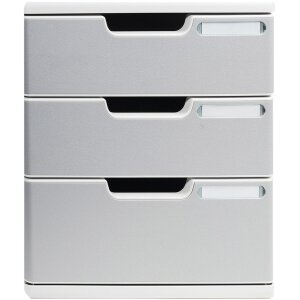 Exacompta 325041D Cajonera MODULO A4 3 cajones cerrados