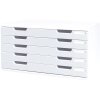 Exacompta cajonera MODULO A3 5 cajones cerrados gris piedra