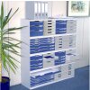Exacompta MODULO Cajonera A3 10 cajones Azul Tamaño DIN A3