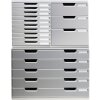 Exacompta cajonera MODULO A3 10 cajones cerrados gris piedra