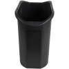 Exacompta Cesta de Papel Ecológica Topline Negra 48x24x36,5 cm