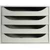 Exacompta ECOBOX Cajonera 4 Cajones Gris 348x284x234 mm